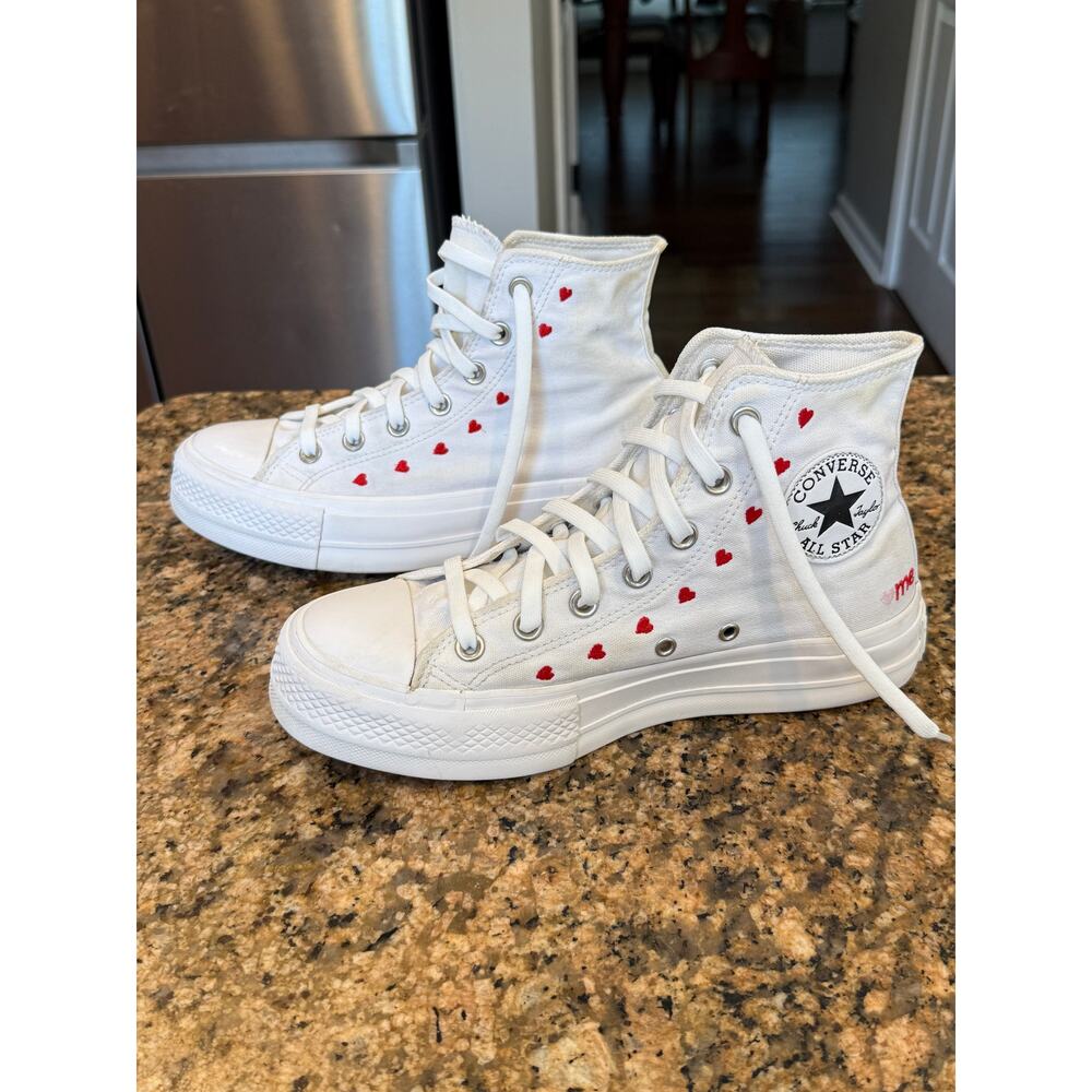 Converse Chuck Taylor All Star Lift Platform High-Top Love 8